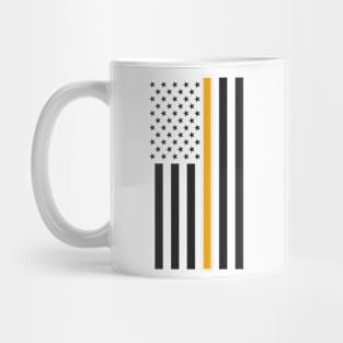 Search and Rescue Thin Orange Flag Mug